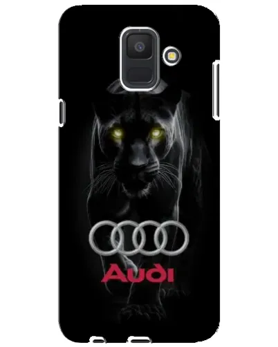 Чехол для Samsung Galaxy A6 2018 (A600F) с картинкой «Пантера и Audi» Чехол для Samsung Galaxy A6 2018 (A600F) с картинкой «Пантера и Audi»
