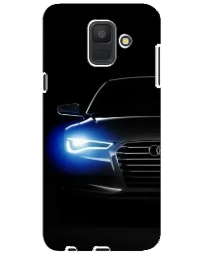 Чехол для Samsung Galaxy A6 2018 (A600F) с картинкой «Неоновый взгляд Audi» Чехол для Samsung Galaxy A6 2018 (A600F) с картинкой «Неоновый взгляд Audi»