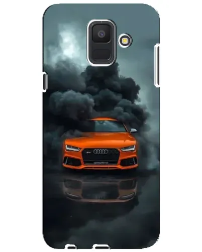 Чехол для Samsung Galaxy A6 2018 (A600F) с картинкой «Audi в облаках дыма» Чехол для Samsung Galaxy A6 2018 (A600F) с картинкой «Audi в облаках дыма»