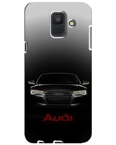 Чехол для Samsung Galaxy A6 2018 (A600F) с картинкой «Audi — градиентный контур» Чехол для Samsung Galaxy A6 2018 (A600F) с картинкой «Audi — градиентный контур»