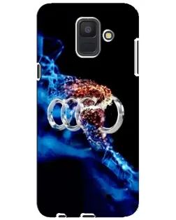 Чехол для Samsung Galaxy A6 2018 (A600F) с картинкой «Энергия лого Audi»