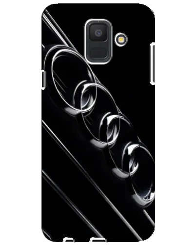 Чехол для Samsung Galaxy A6 2018 (A600F) с картинкой «Audi — абстрактные кольца» Чехол для Samsung Galaxy A6 2018 (A600F) с картинкой «Audi — абстрактные кольца»