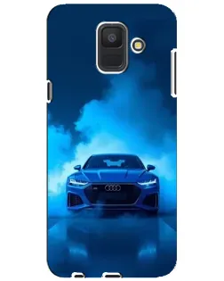 Чехол для Samsung Galaxy A6 2018 (A600F) с картинкой «Audi — голубая энергия»