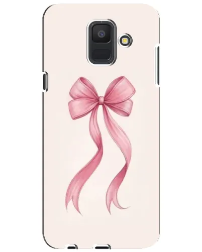 Чехол для Samsung Galaxy A6 2018 (A600F) с картинкой «Розовый бант»
