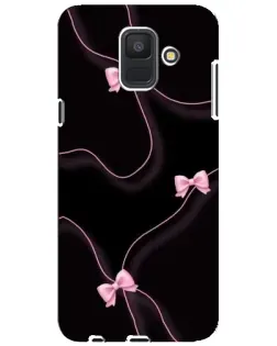 Чехол для Samsung Galaxy A6 2018 (A600F) с картинкой «Розовые ленты»