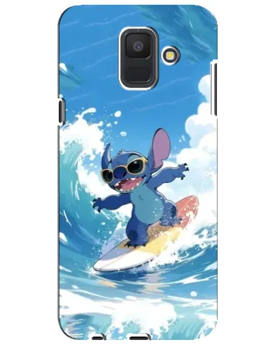 Чохол для Samsung Galaxy A6 2018 (A600F) з картинкою «Стіч на хвилі» Чохол для Samsung Galaxy A6 2018 (A600F) з картинкою «Стіч на хвилі»