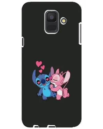 Чохол для Samsung Galaxy A6 2018 (A600F) з картинкою «Анжел цілує Стіча» Чохол для Samsung Galaxy A6 2018 (A600F) з картинкою «Анжел цілує Стіча»