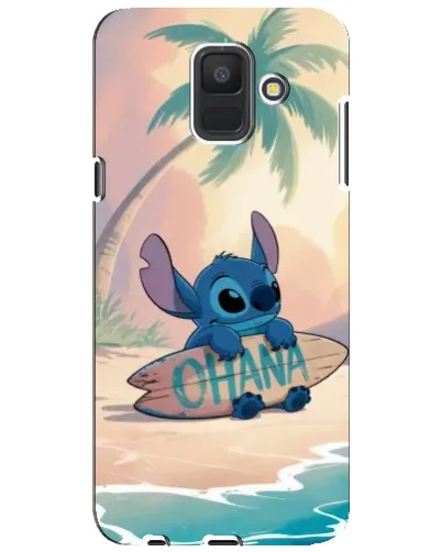 Чохол для Samsung Galaxy A6 2018 (A600F) з картинкою «Стіч на серфі» Чохол для Samsung Galaxy A6 2018 (A600F) з картинкою «Стіч на серфі»