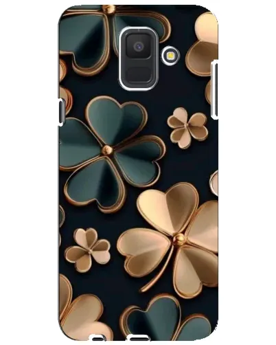 Чехол для Samsung Galaxy A6 2018 (A600F) с картинкой «Клевер в золоте» Чехол для Samsung Galaxy A6 2018 (A600F) с картинкой «Клевер в золоте»