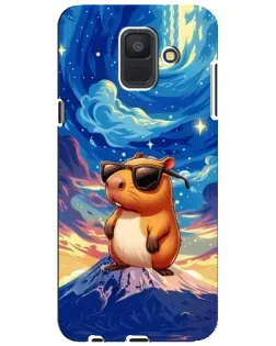 Чохол для Samsung Galaxy A6 2018 (A600F) з картинкою «Капібара Ван Гога»