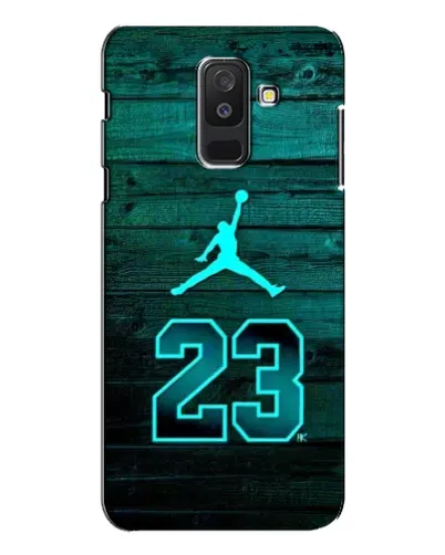 Чехол для Samsung Galaxy A6 Plus 2018 (A605) с картинкой «Jordan Cyan 23» Чехол для Samsung Galaxy A6 Plus 2018 (A605) с картинкой «Jordan Cyan 23»