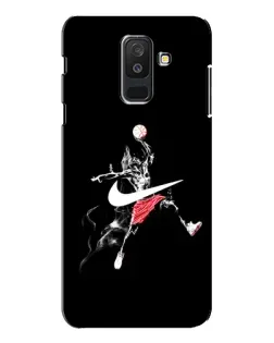 Чехол для Samsung Galaxy A6 Plus 2018 (A605) с картинкой «Jordan Jumpman»