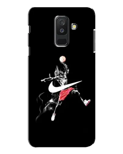 Чехол для Samsung Galaxy A6 Plus 2018 (A605) с картинкой «Jordan Jumpman» Чехол для Samsung Galaxy A6 Plus 2018 (A605) с картинкой «Jordan Jumpman»