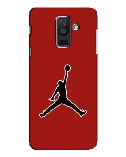 Чехол для Samsung Galaxy A6 Plus 2018 (A605) с картинкой «Jordan Red Back» Чехол для Samsung Galaxy A6 Plus 2018 (A605) с картинкой «Jordan Red Back»