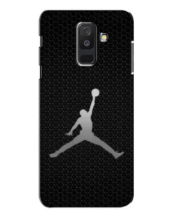 Чехол для Samsung Galaxy A6 Plus 2018 (A605) с картинкой «Jordan Dark Carbon»