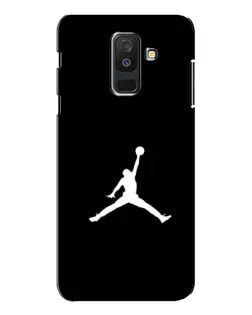 Чехол для Samsung Galaxy A6 Plus 2018 (A605) с картинкой «Jordan Silhouette»