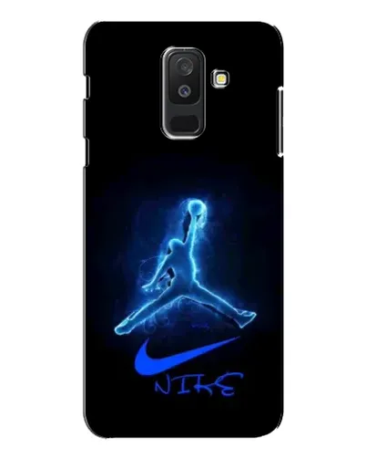 Чехол для Samsung Galaxy A6 Plus 2018 (A605) с картинкой «Jordan Neon Blue» Чехол для Samsung Galaxy A6 Plus 2018 (A605) с картинкой «Jordan Neon Blue»