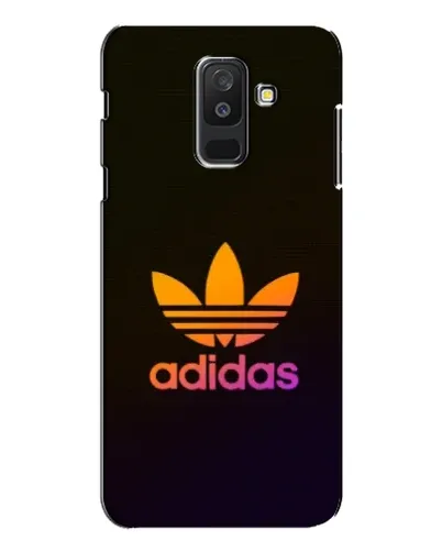 Чехол для Samsung Galaxy A6 Plus 2018 (A605) с картинкой «Градиент Adidas»