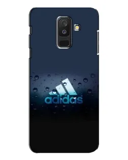 Чехол для Samsung Galaxy A6 Plus 2018 (A605) с картинкой «Adidas Water Drops»