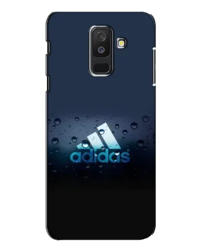 Чехол для Samsung Galaxy A6 Plus 2018 (A605) с картинкой «Adidas Water Drops»