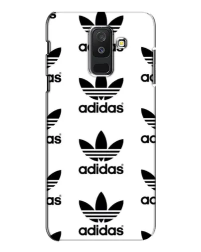 Чехол для Samsung Galaxy A6 Plus 2018 (A605) с картинкой «Adidas Pattern»