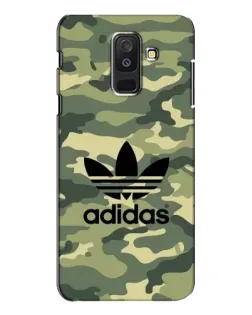 Чехол для Samsung Galaxy A6 Plus 2018 (A605) с картинкой «Милитари стиль Adidas»