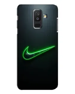 Чехол для Samsung Galaxy A6 Plus 2018 (A605) с картинкой «Неоновый контур Nike» Чехол для Samsung Galaxy A6 Plus 2018 (A605) с картинкой «Неоновый контур Nike»