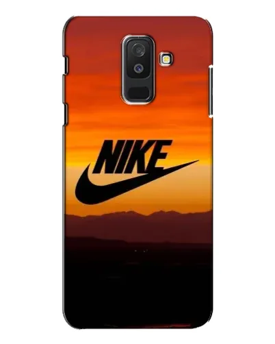 Чехол для Samsung Galaxy A6 Plus 2018 (A605) с картинкой «Nike — вечерний горизонт»