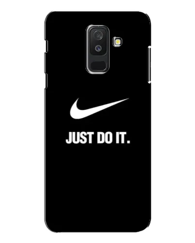 Чехол для Samsung Galaxy A6 Plus 2018 (A605) с картинкой «Классический принт Nike»