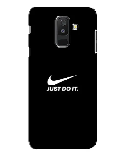 Чехол для Samsung Galaxy A6 Plus 2018 (A605) с картинкой «Минимализм от Nike»