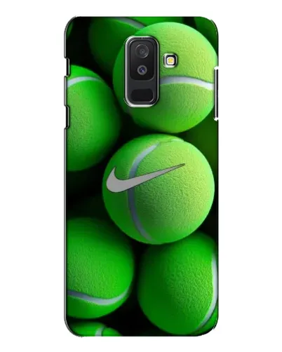 Чехол для Samsung Galaxy A6 Plus 2018 (A605) с картинкой «Теннисные мячи Найк»