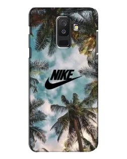Чохол для Samsung Galaxy A6 Plus 2018 (A605) з картинкою «Тропічний принт Nike»