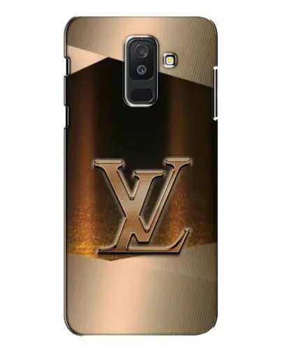 Чехол для Samsung Galaxy A6 Plus 2018 (A605) с картинкой «LV — золотое сияние»