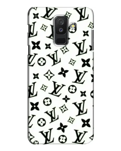 Чехол для Samsung Galaxy A6 Plus 2018 (A605) с картинкой «Монохромный хаос LV»