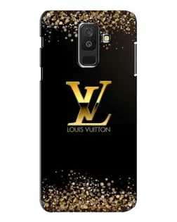 Чехол для Samsung Galaxy A6 Plus 2018 (A605) с картинкой «LV — золотые искры»