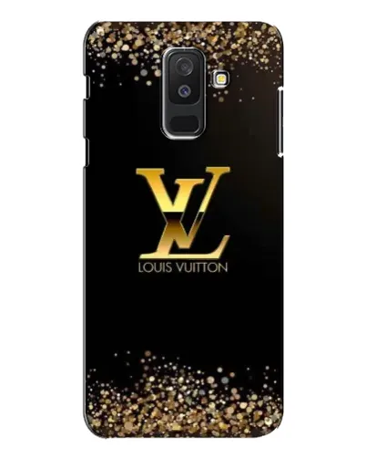 Чехол для Samsung Galaxy A6 Plus 2018 (A605) с картинкой «LV — золотые искры»