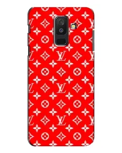 Чехол для Samsung Galaxy A6 Plus 2018 (A605) с картинкой «Яркий паттерн LV»
