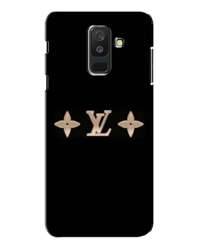 Чехол для Samsung Galaxy A6 Plus 2018 (A605) с картинкой «Louis Vuitton — минимализм»