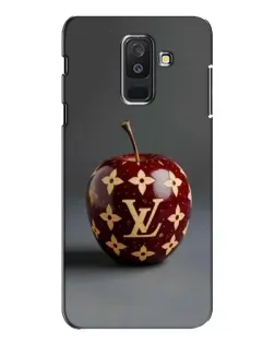 Чехол для Samsung Galaxy A6 Plus 2018 (A605) с картинкой «Красное яблоко LV»