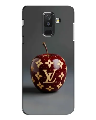 Чехол для Samsung Galaxy A6 Plus 2018 (A605) с картинкой «Красное яблоко LV»