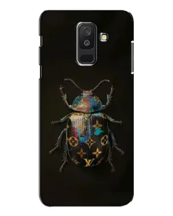 Чехол для Samsung Galaxy A6 Plus 2018 (A605) с картинкой «LV — мраморный принт»
