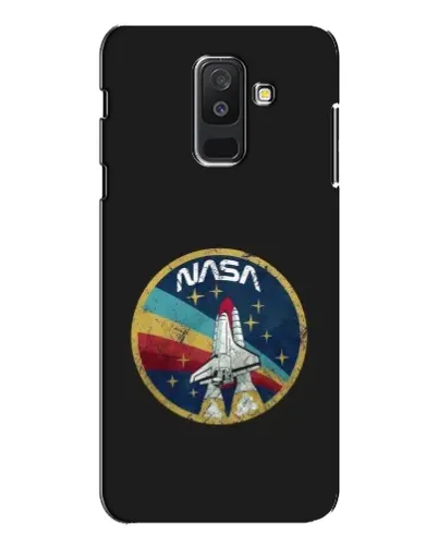 Чехол для Samsung Galaxy A6 Plus 2018 (A605) с картинкой «NASA — эмблема миссии»