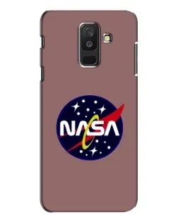 Чехол для Samsung Galaxy A6 Plus 2018 (A605) с картинкой «NASA — ретро космос»