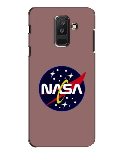 Чехол для Samsung Galaxy A6 Plus 2018 (A605) с картинкой «NASA — ретро космос»