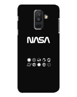 Чехол для Samsung Galaxy A6 Plus 2018 (A605) с картинкой «NASA — технический принт»