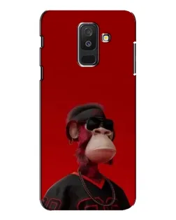 Чохол для Samsung Galaxy A6 Plus 2018 (A605) з картинкою «Bored Ape в червоному» Чохол для Samsung Galaxy A6 Plus 2018 (A605) з картинкою «Bored Ape в червоному»