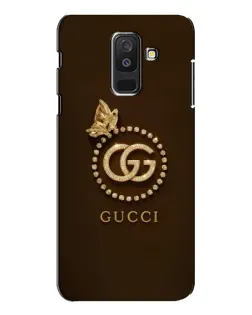 Чехол для Samsung Galaxy A6 Plus 2018 (A605) с картинкой «Gucci — золотая бабочка»