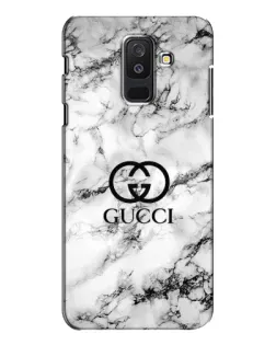 Чехол для Samsung Galaxy A6 Plus 2018 (A605) с картинкой «Gucci — мраморный шик»
