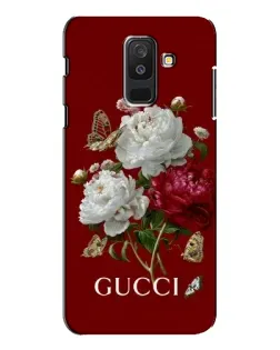 Чехол для Samsung Galaxy A6 Plus 2018 (A605) с картинкой «Gucci —  сад»