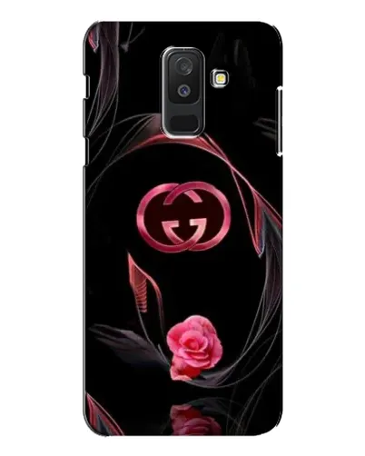 Чехол для Samsung Galaxy A6 Plus 2018 (A605) с картинкой «Gucci — неоновая роза»
